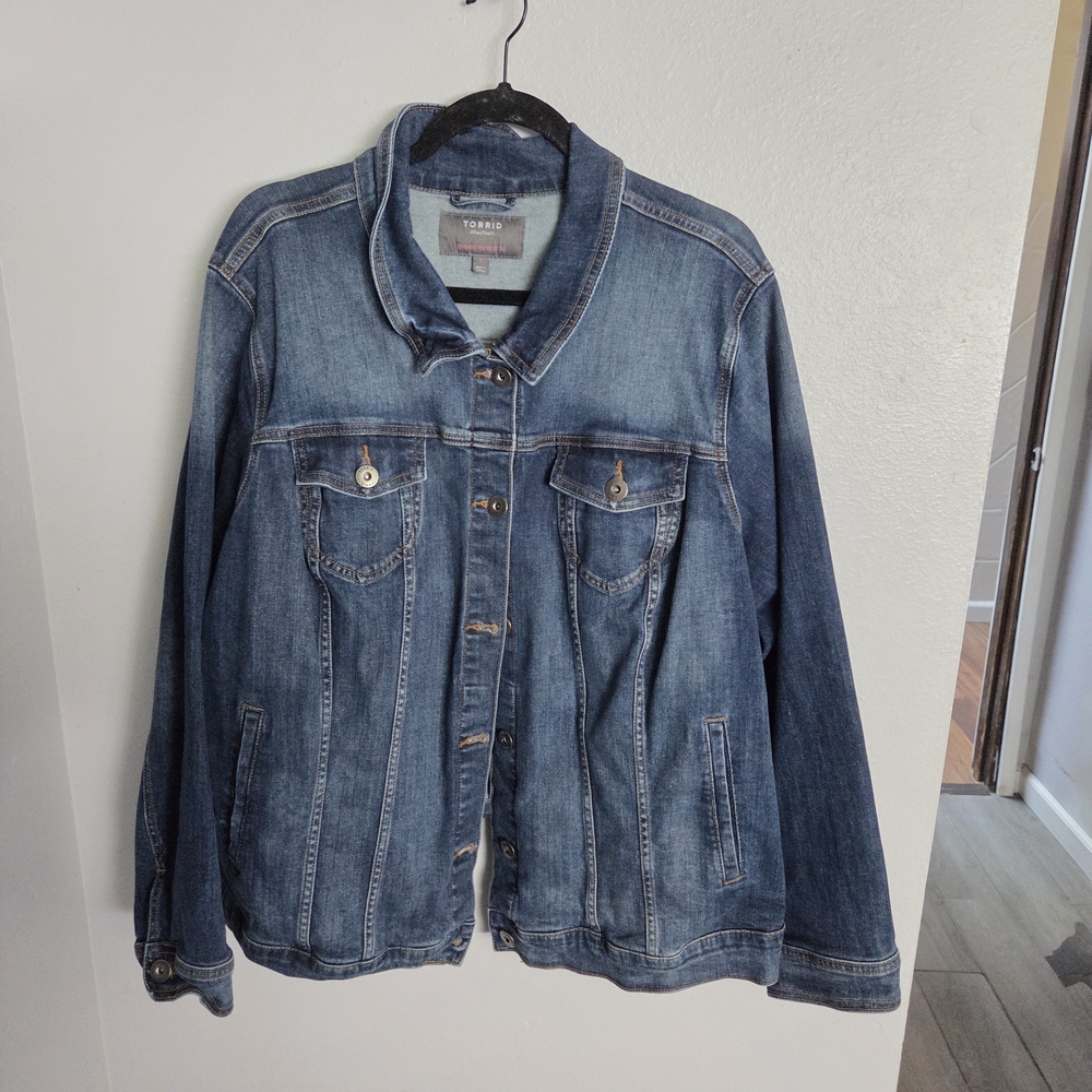 Torrid Classic Blue Jean Jacket